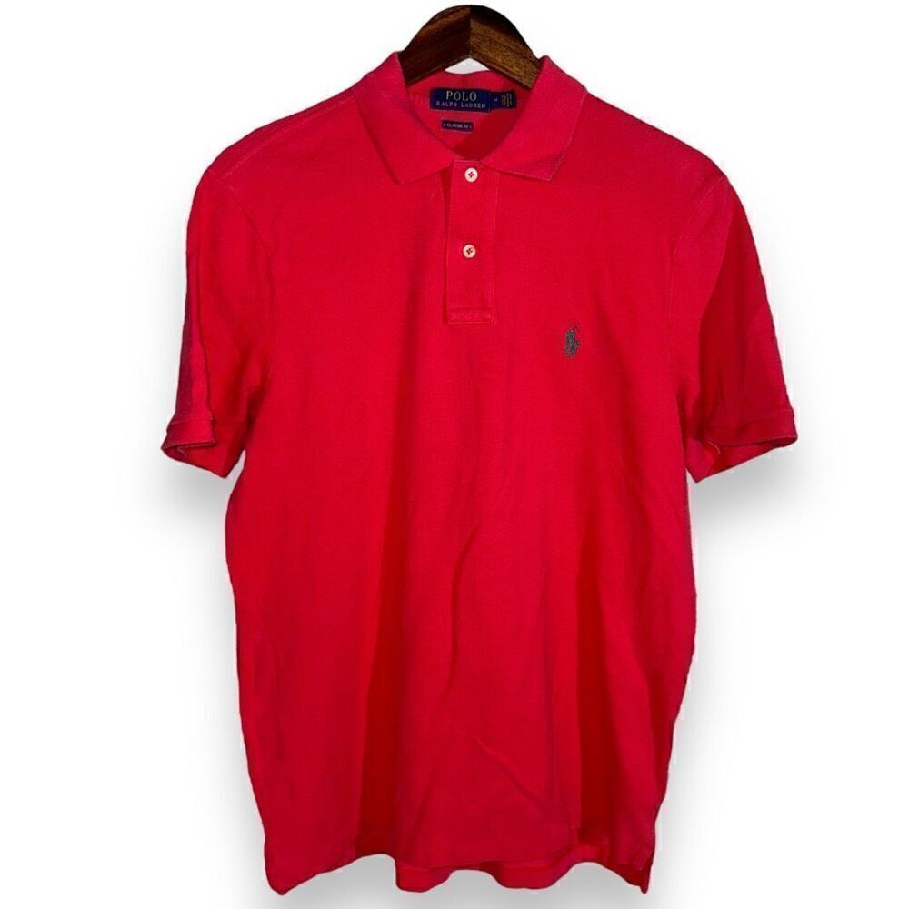 Polo Ralph Lauren Salmon Pique Polo Shirt Size M